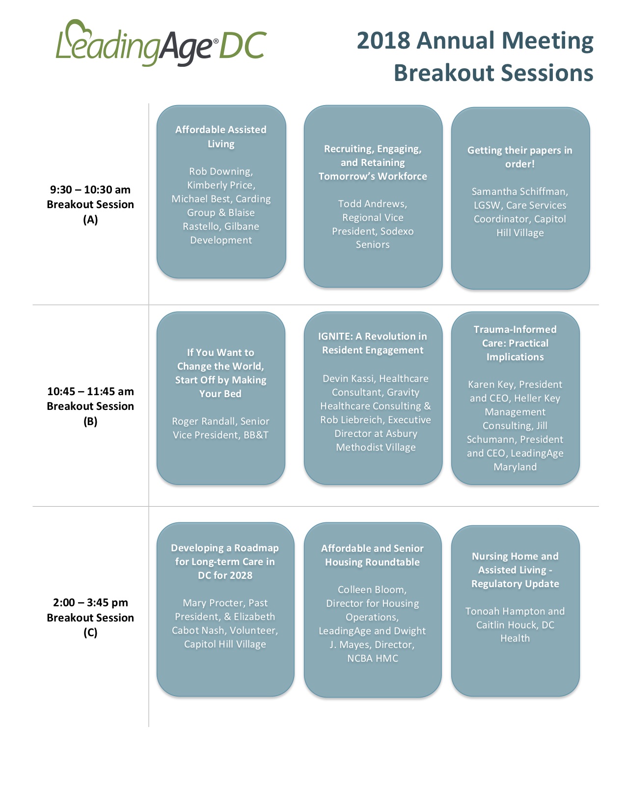 DRAFT Breakout LADC18